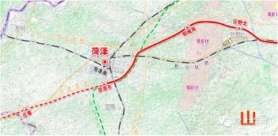 ​鲁南高铁菏泽南站、郓城南站、巨野北站位置曝光